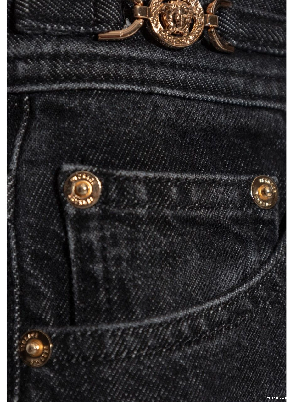 Cheap Women boyfriend Versace Barocco jeans 0718